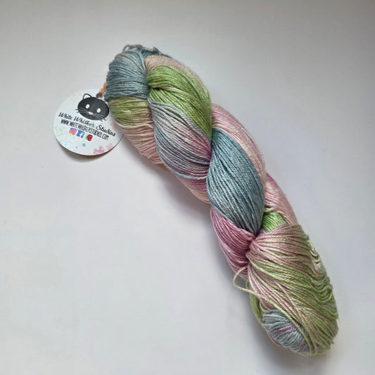 White Whisker Studios Heirloom Luxe sock with silk