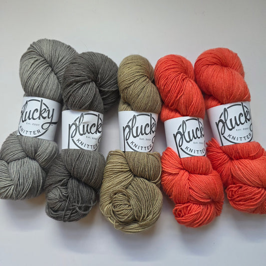 Plucky Knitter crewbie Fingering