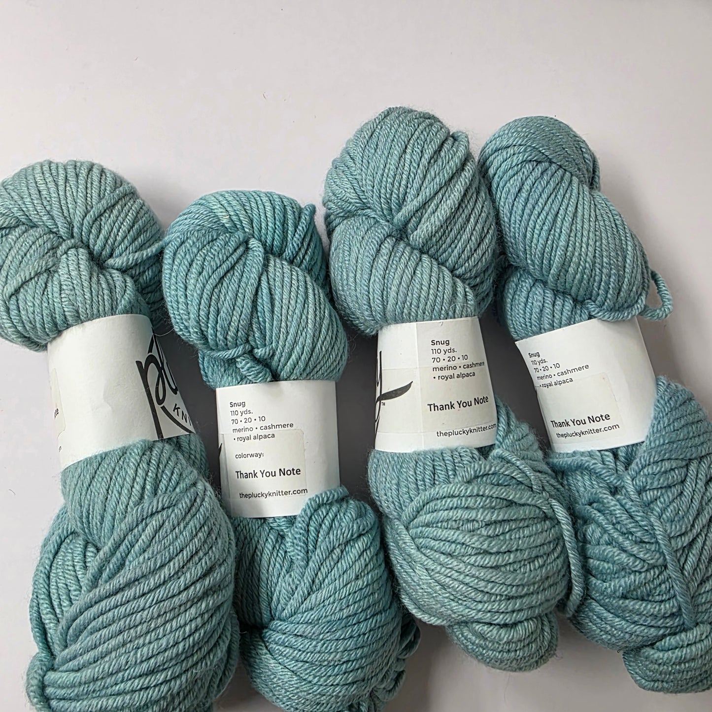 Plucky Knitter Snug Bulky - Thank You Note