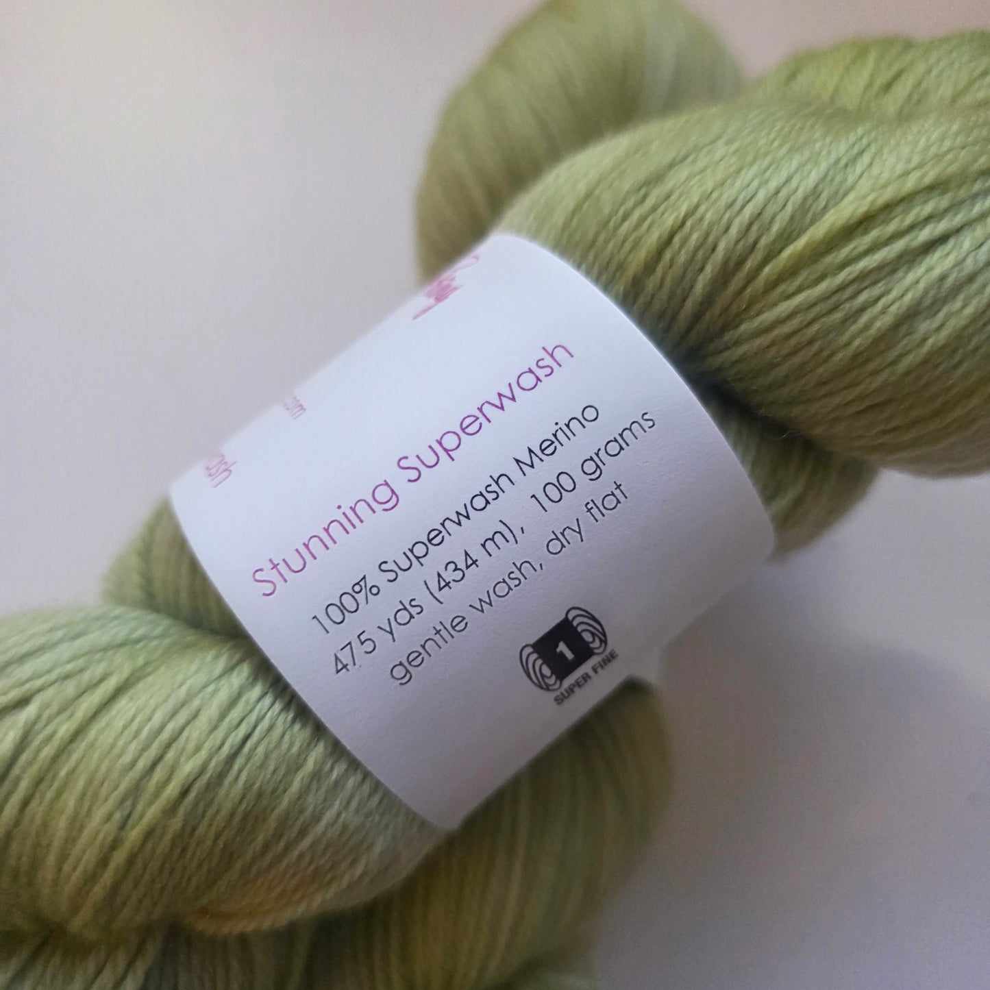 Stunning String Studio superwash sock fingering