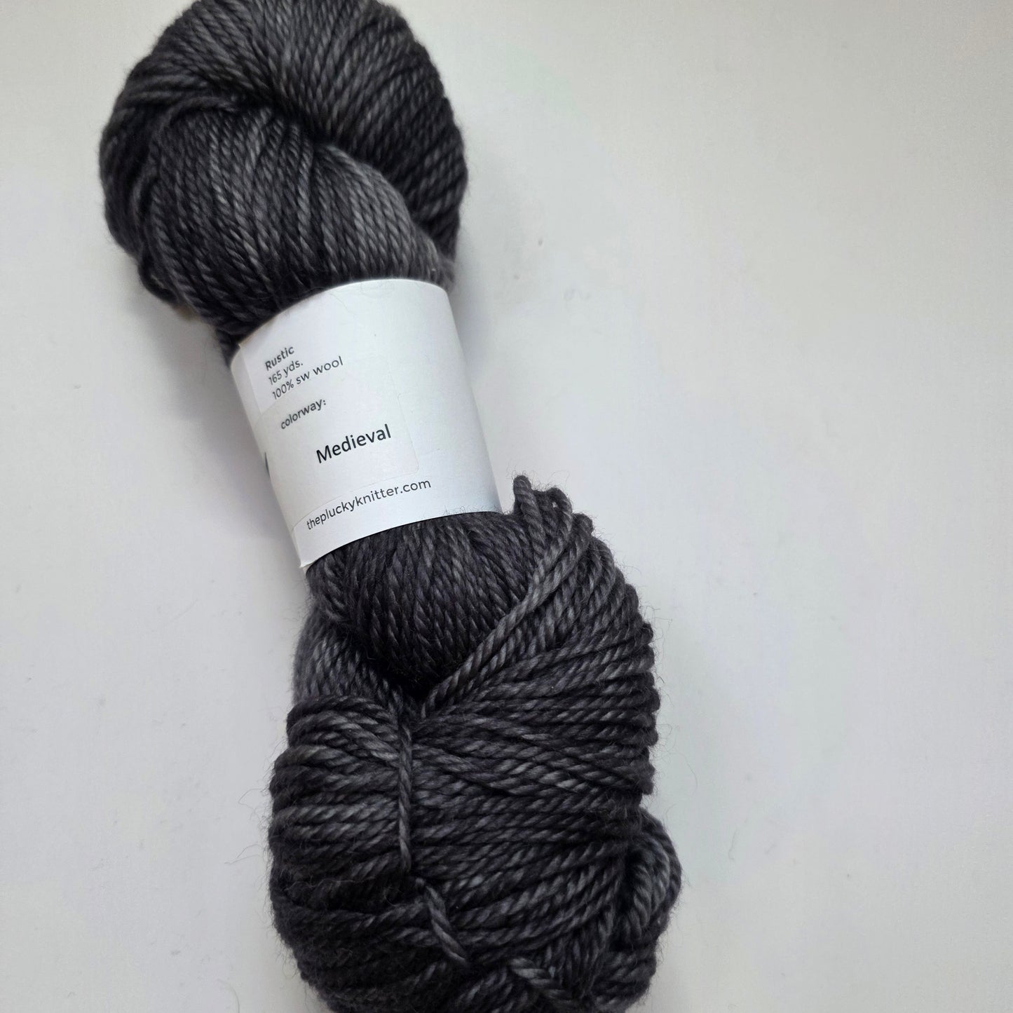 The Plucky Knitter Rustic Aran - Medieval