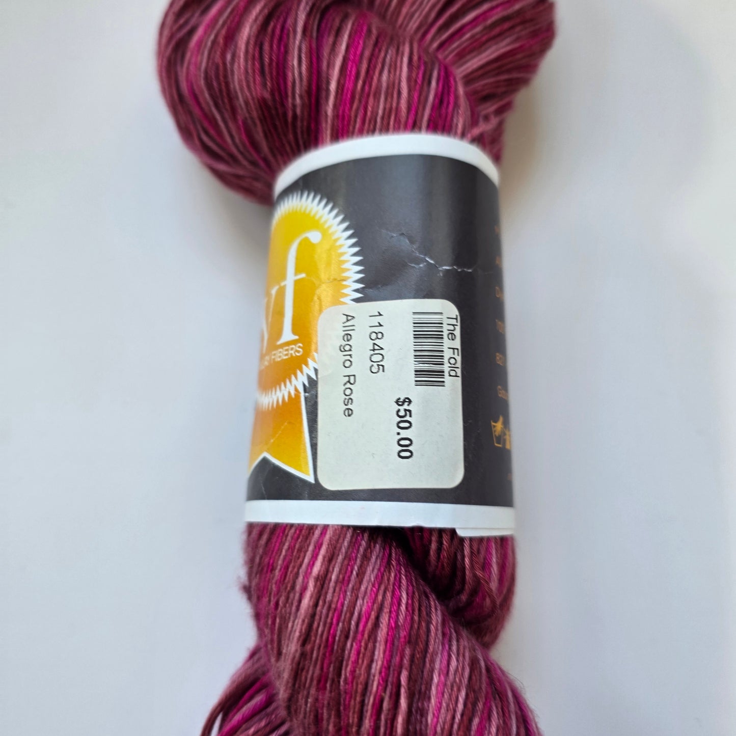 Vijay Fibers allegro rose 100% mulberry silk lace