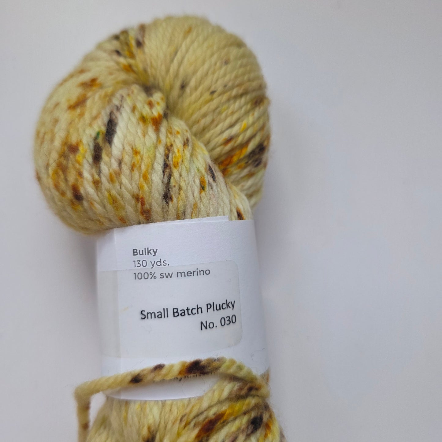 The Plucky Knitter Bulky - Small Batch Plucky No. 030
