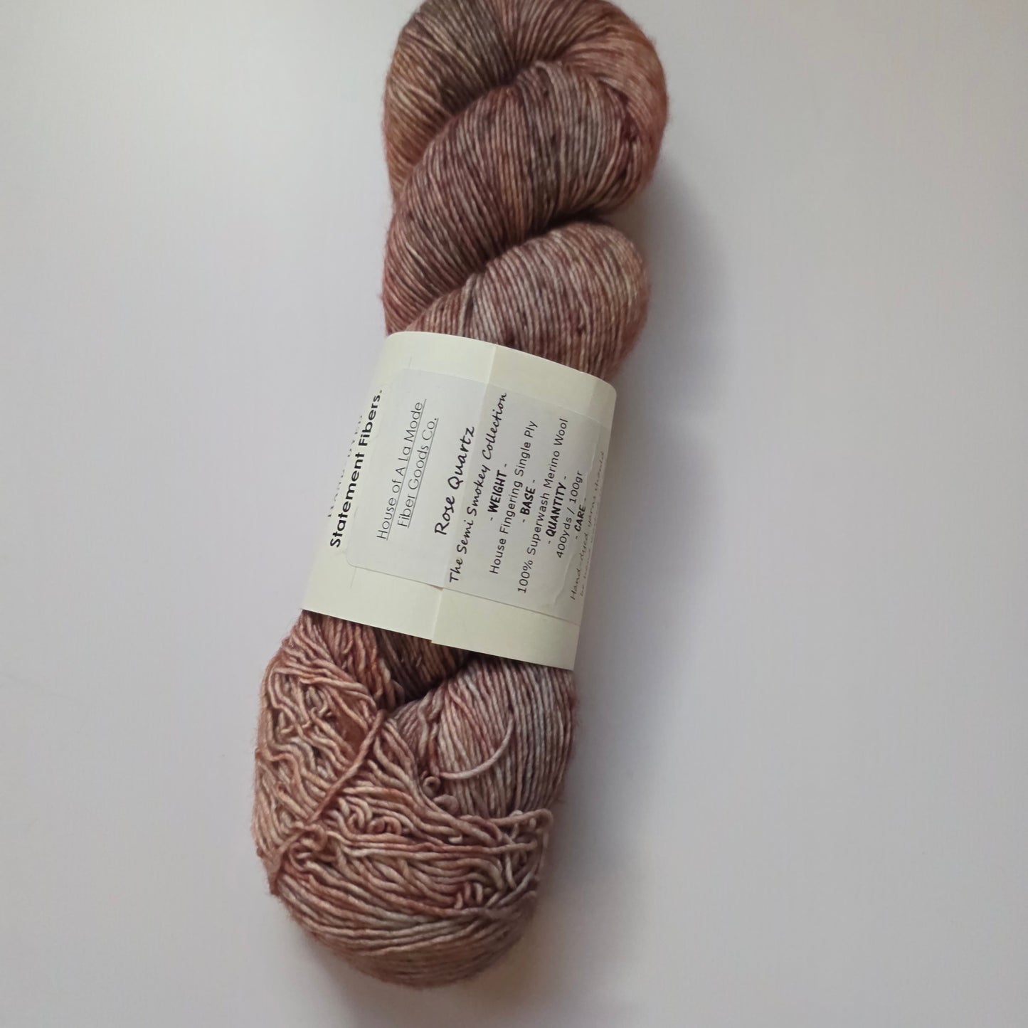 House a la Mode Single ply fingering