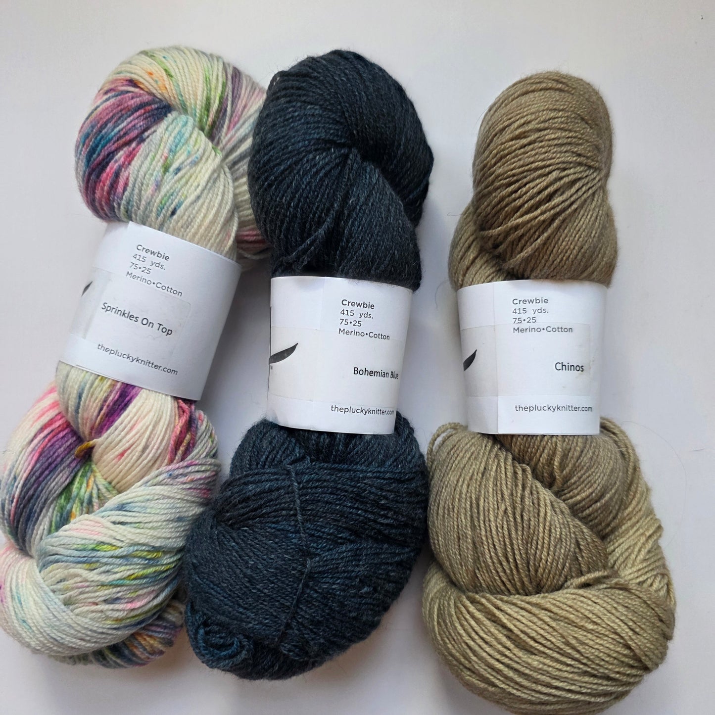 Plucky Knitter Crewbie Fingering