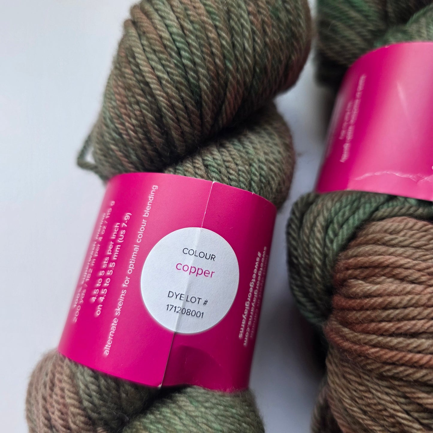 Sweet Georgia superwash worsted