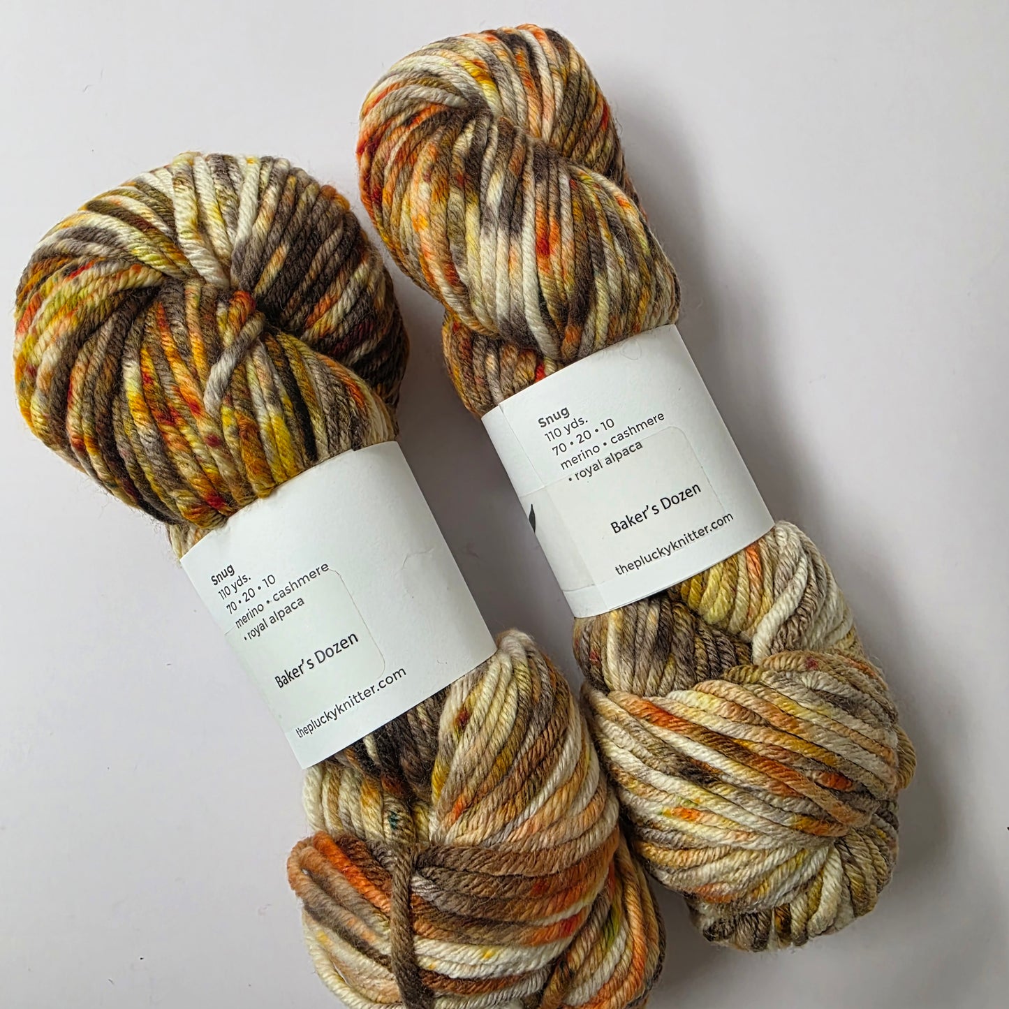 Plucky Knitter Snug Bulky - Baker's Dozen