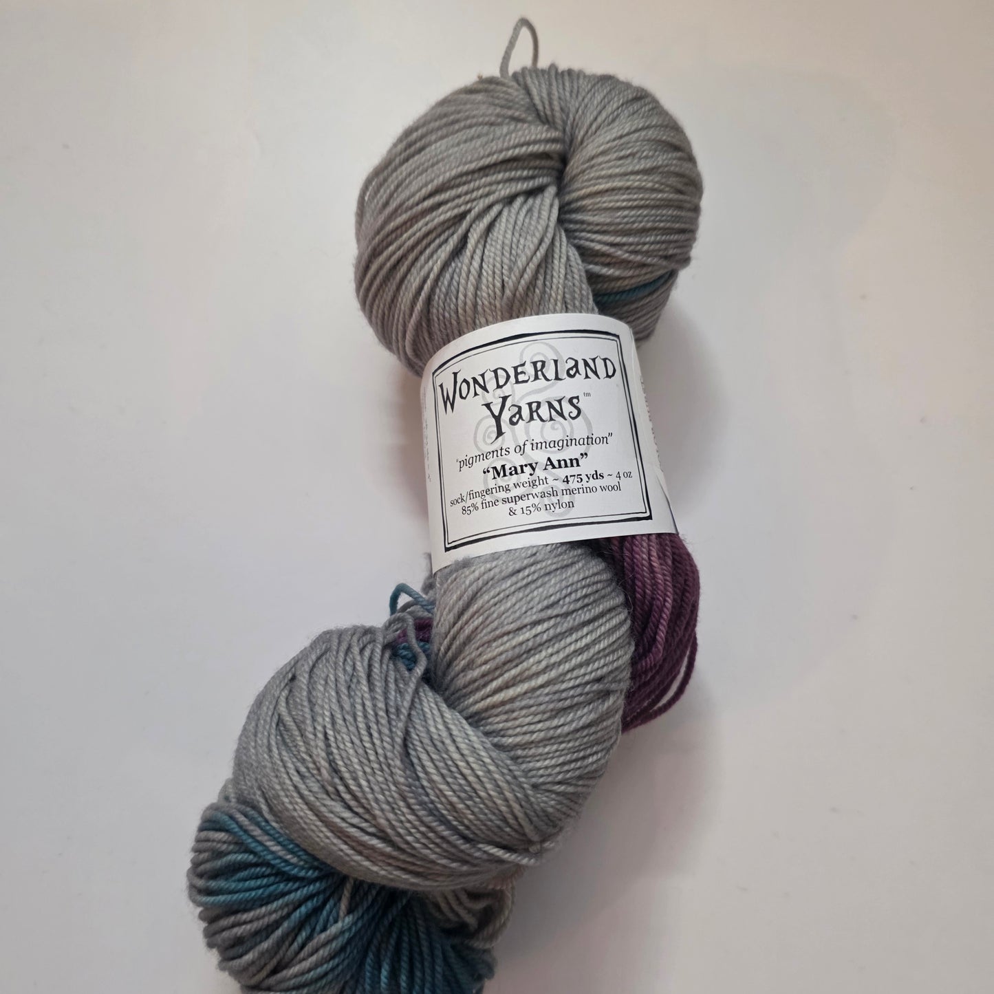 Wonderland Yarns Mary Ann sock