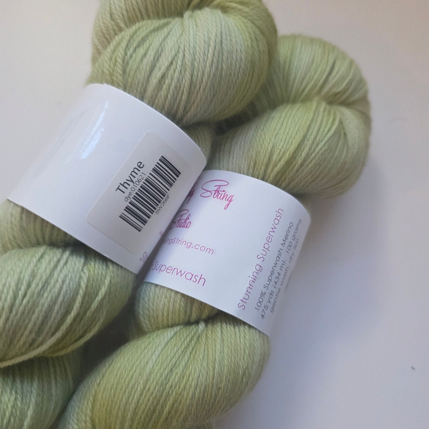 Stunning String Studio superwash sock fingering