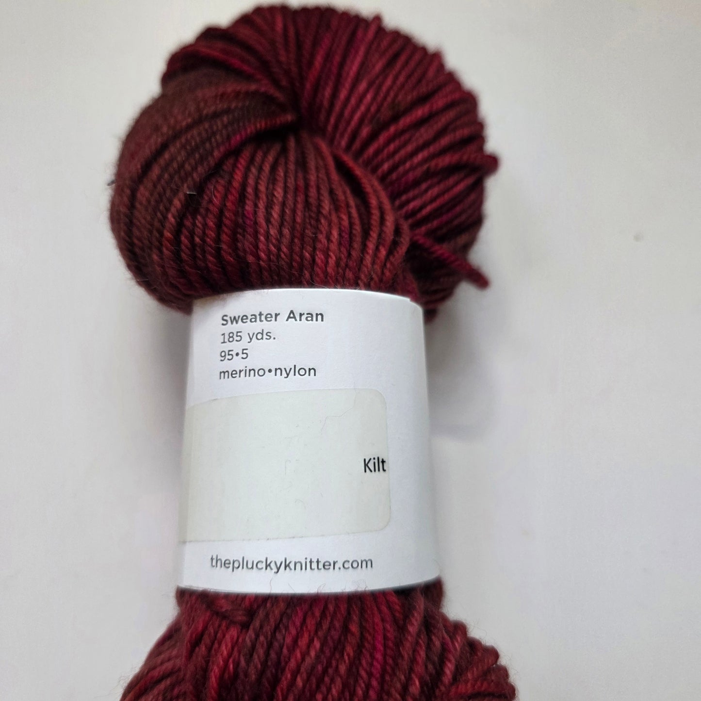 The Plucky Knitter Sweater Aran - Kilt