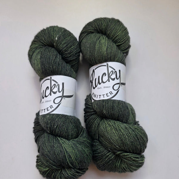 Plucky Knitter Crewbie Fingering , Succulent