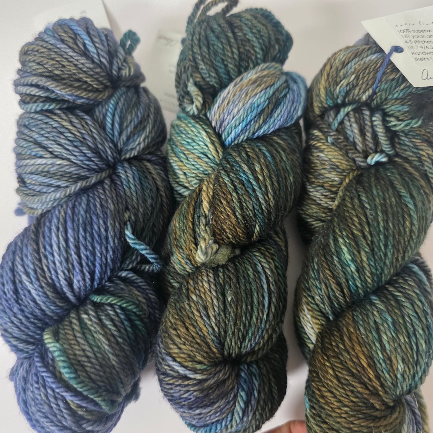 Sundara Yarn Extra Fine Aran Merino - Autumn comes for the clouds