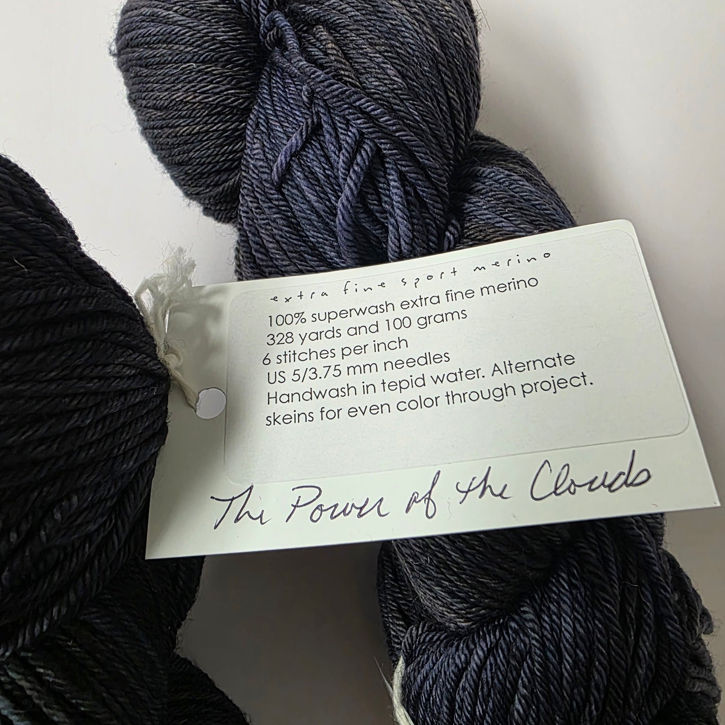 Sundara Yarn Sport Merino - Power of the clouds