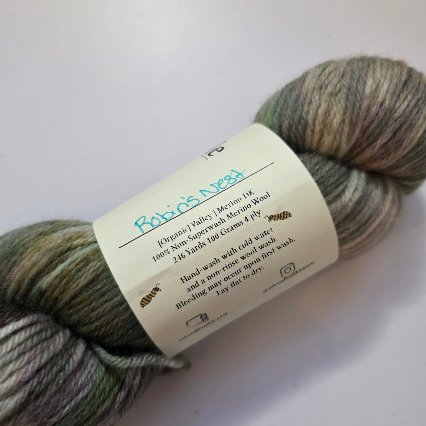 Ash & Bumble Organic Valley Merino DK