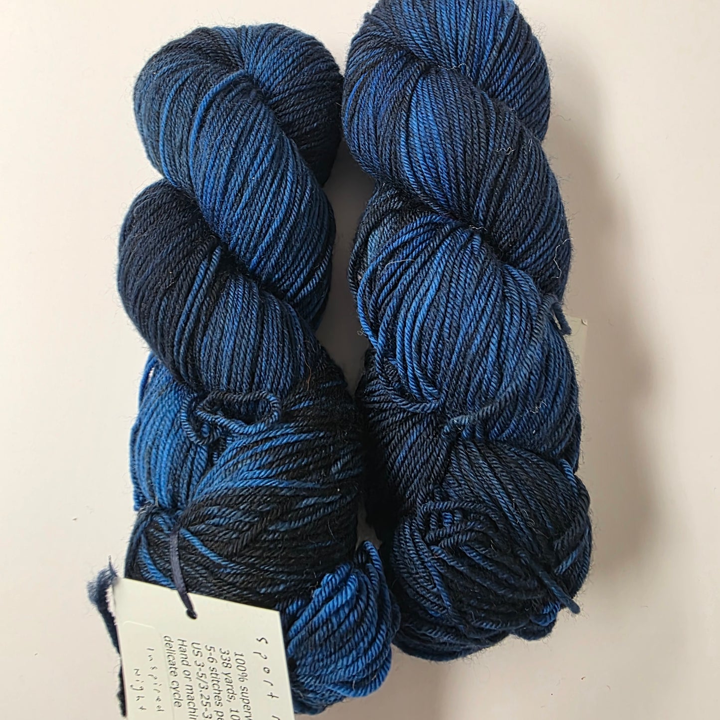 Sundara Yarn Sport Merino - inspired by night
