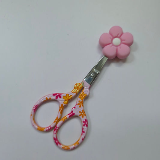 Sharp craft scissors with stopper