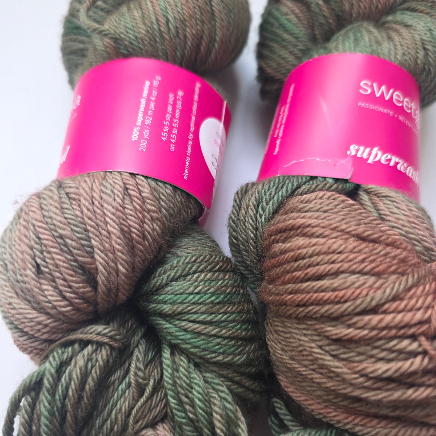 Sweet Georgia superwash worsted