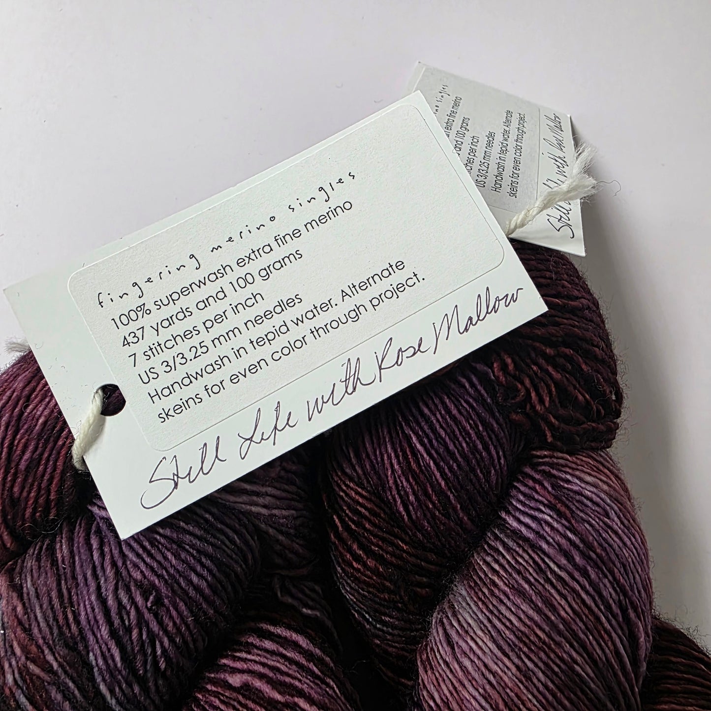 Sundara Yarn Sport Merino - inspired by monet