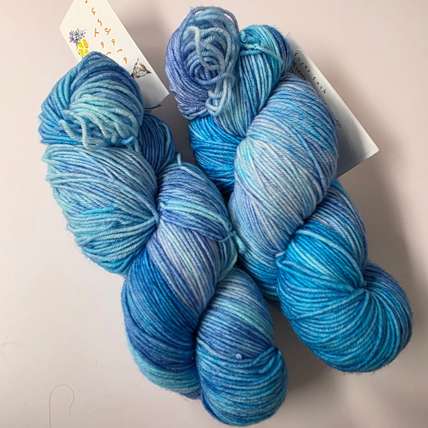 Sundara Super Sock fingering, happy spot