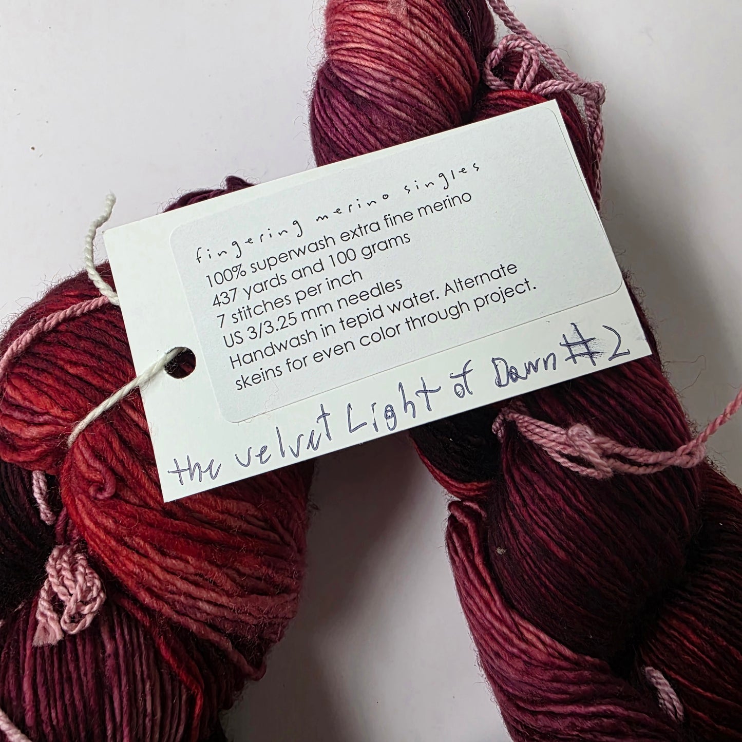 Sundara Yarn Sport Merino - inspired by monet