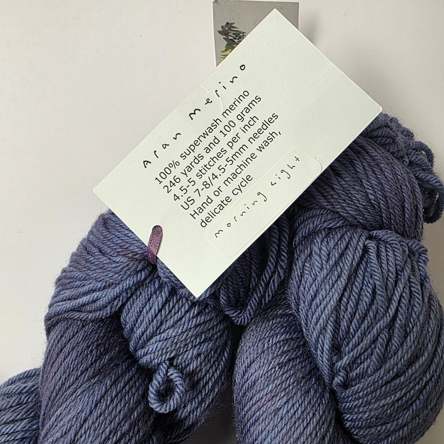 Sundara Yarn Extra Fine Aran Merino - Morning light