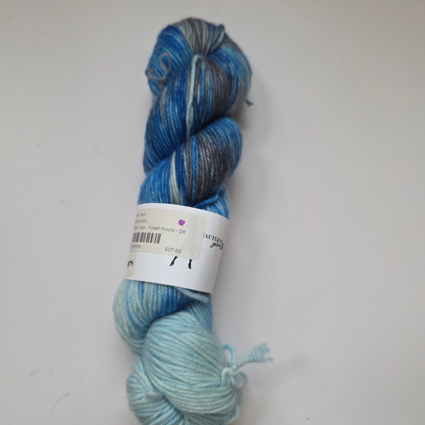 Haute Knit Yarn, Finest Hours - Trevor Morgan DK Superwash Merino Yarn