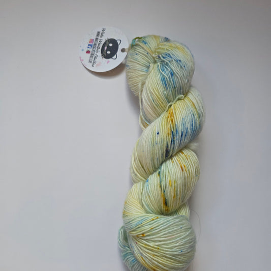 White Whisker Studios single sock Fingering
