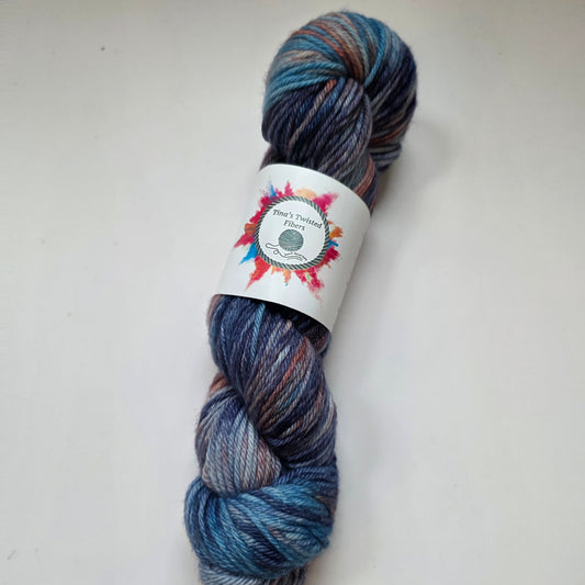 Tina's Twisted Fibers, Reef - DK Superwash Merino Yarn