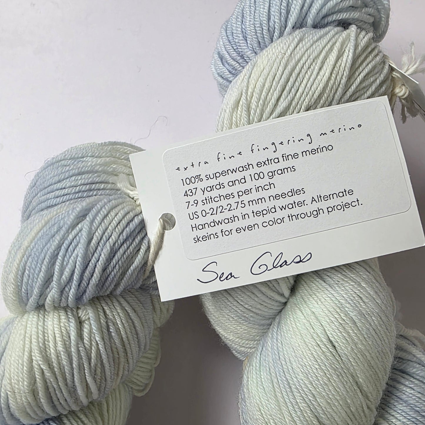 Sundara Yarn Sport Merino - inspired by monet