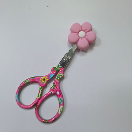 Sharp craft scissors with stopper