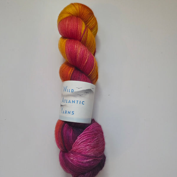 Wild Atlantic Yarns sock Merino/silk