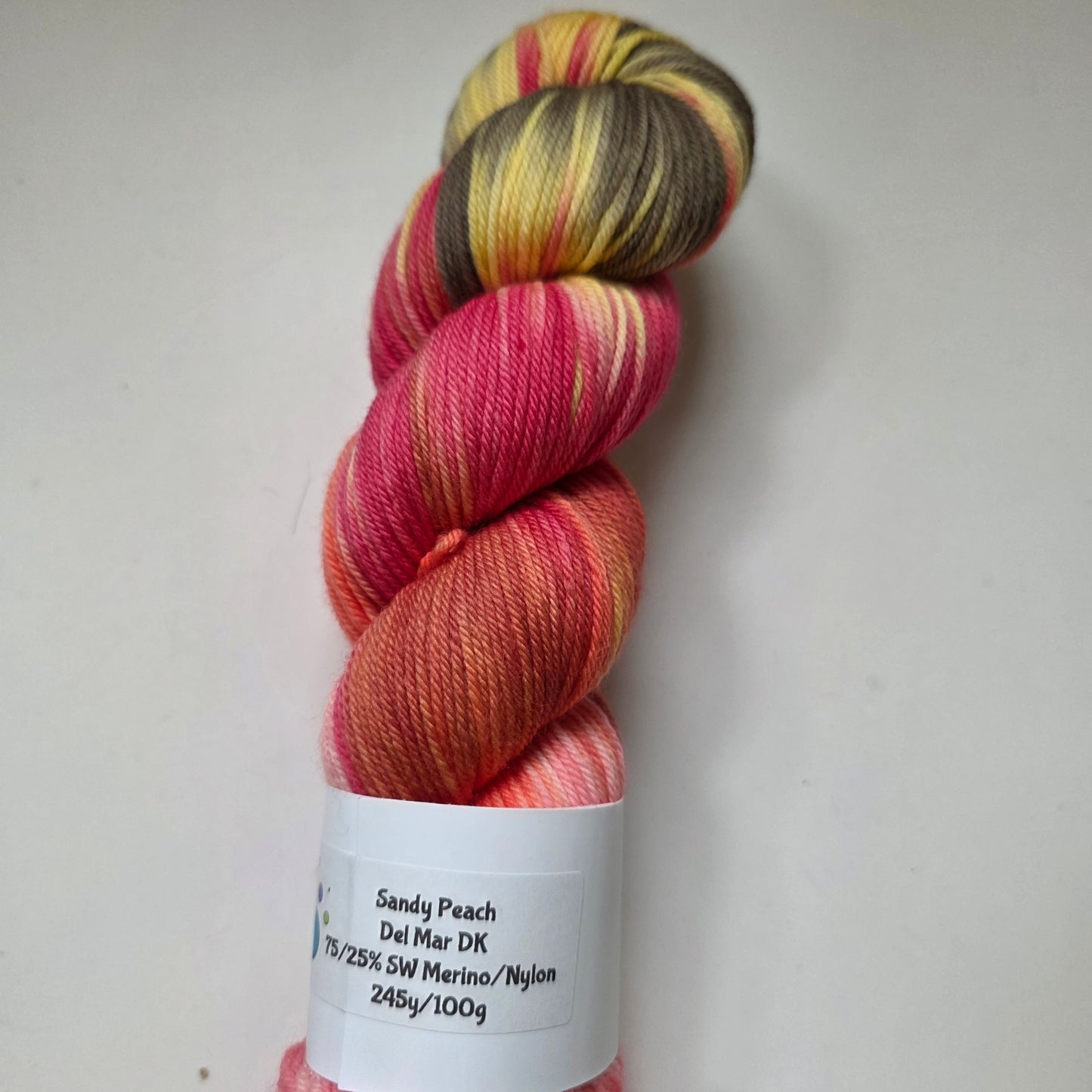 Beach Bum Yarn, Sandy Peach - Del Mar DK
