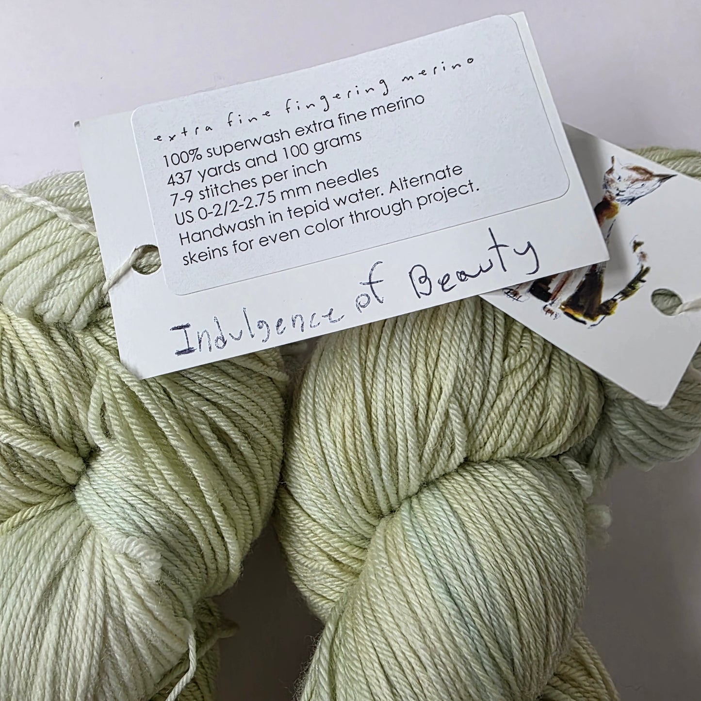 Sundara Yarn Sport Merino - inspired by monet