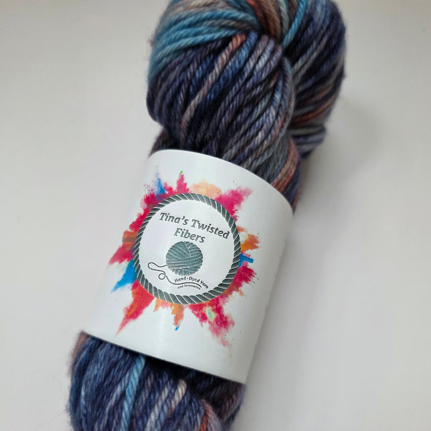 Tina's Twisted Fibers, Reef - DK Superwash Merino Yarn