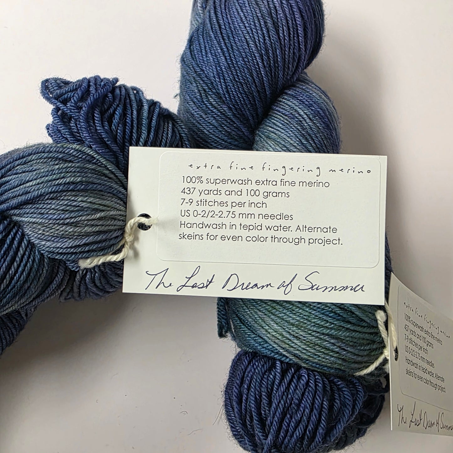 Sundara Yarn Sport Merino - inspired by monet