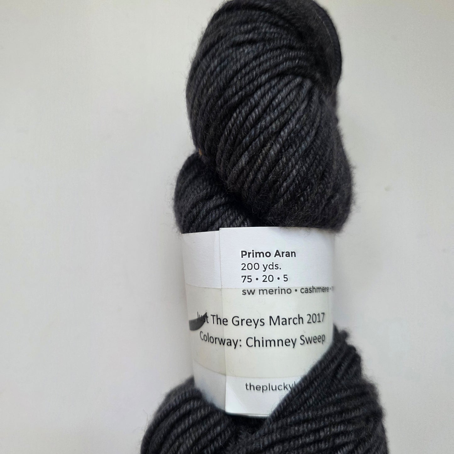 The Plucky Knitter Primo Aran MCN - Chimney Sweep