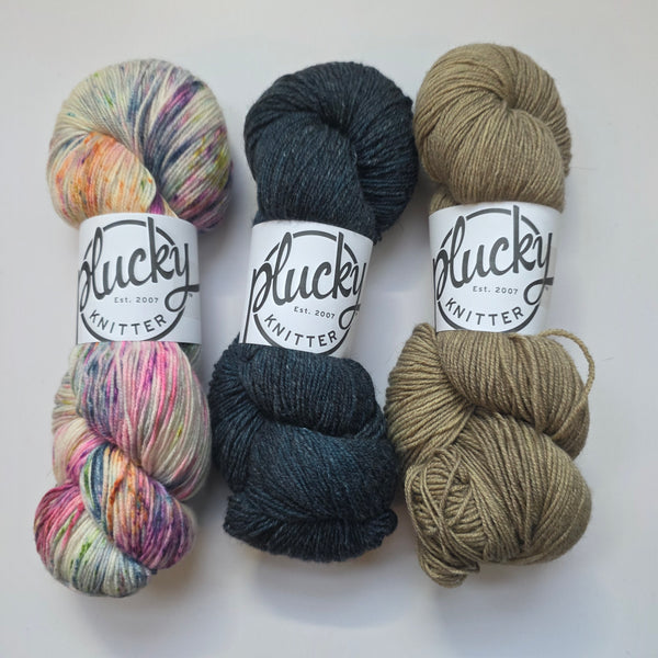 Plucky Knitter Crewbie Fingering