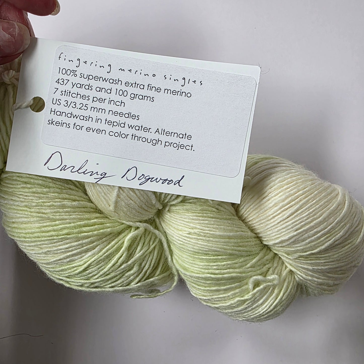 Sundara Yarn Sport Merino - inspired by monet