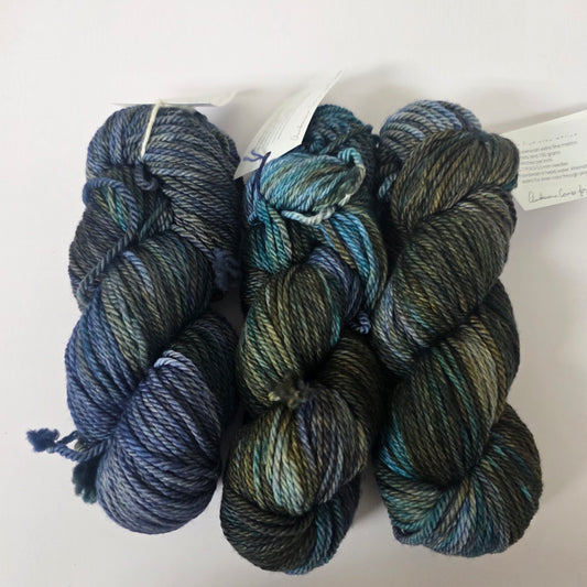 Sundara Yarn Extra Fine Aran Merino - Autumn comes for the clouds