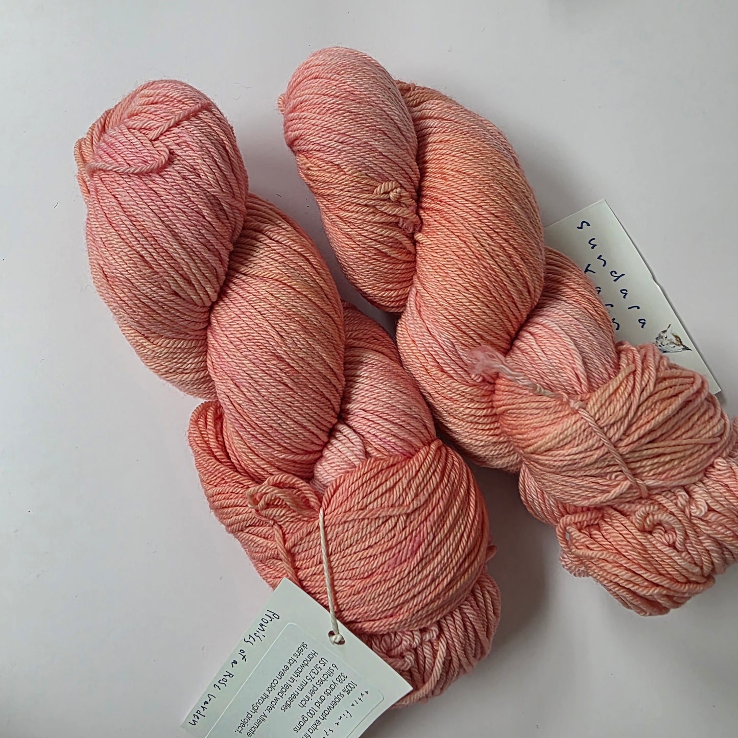 Sundara Yarn Sport Merino - promises of a rose garden
