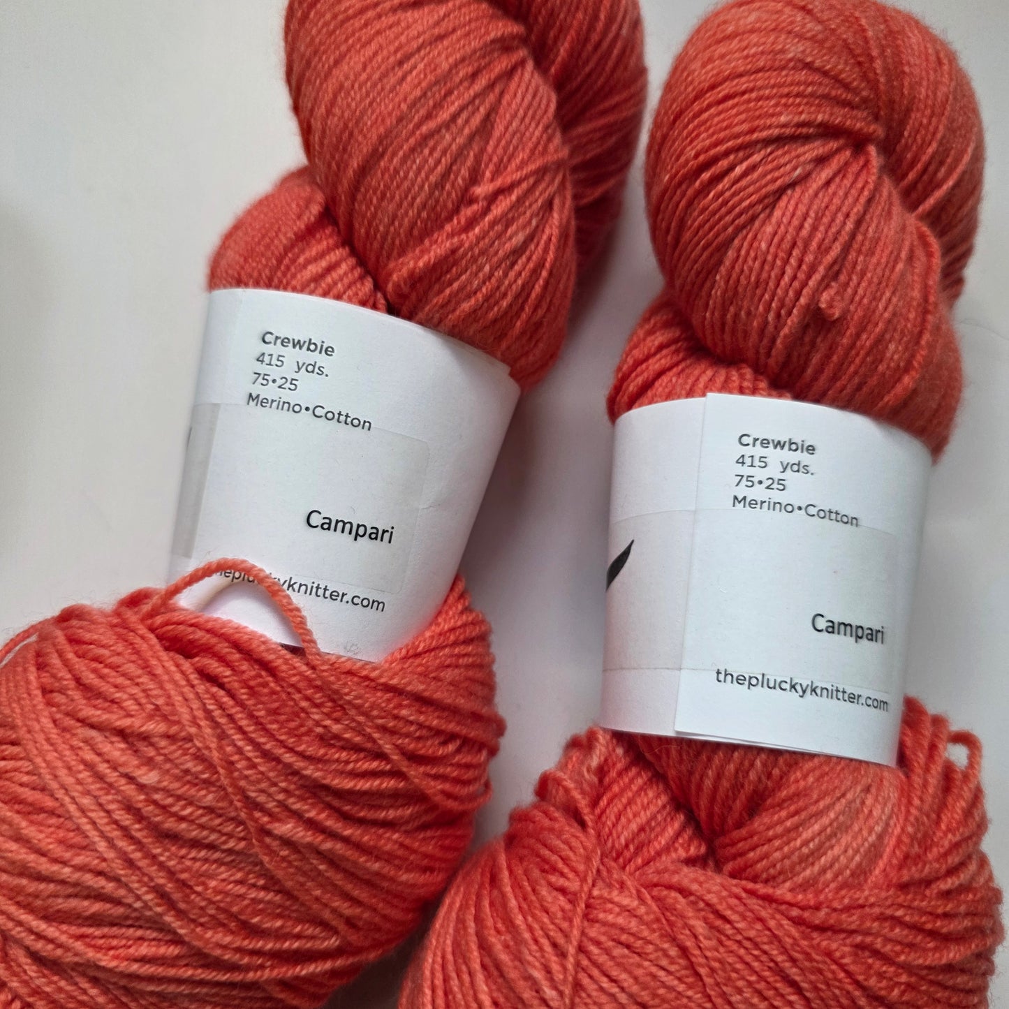 Plucky Knitter crewbie Fingering