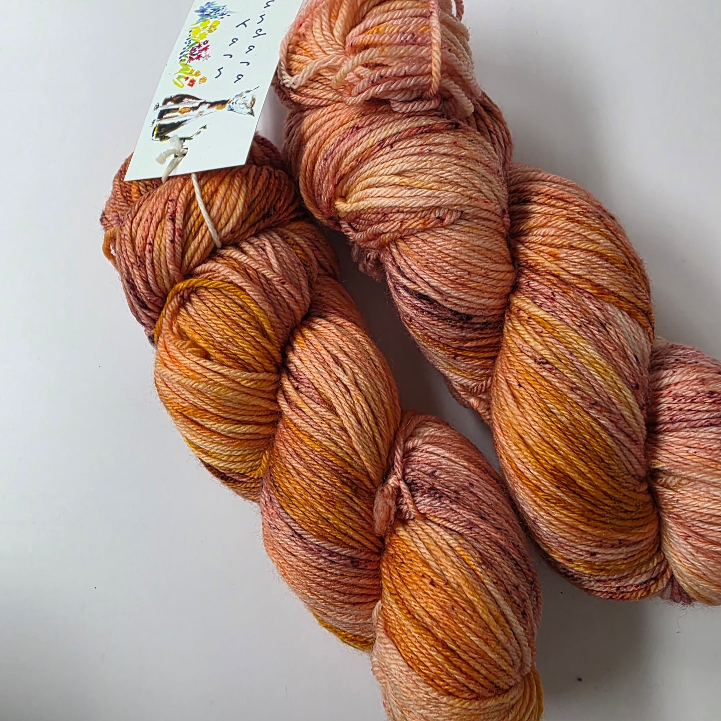 Sundara Yarn Sport Merino - the last flowers of fall