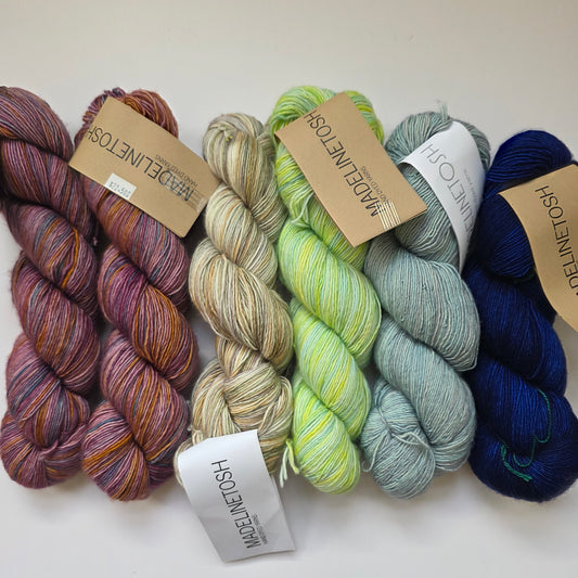 Madelinetosh Merino light Single ply fingering