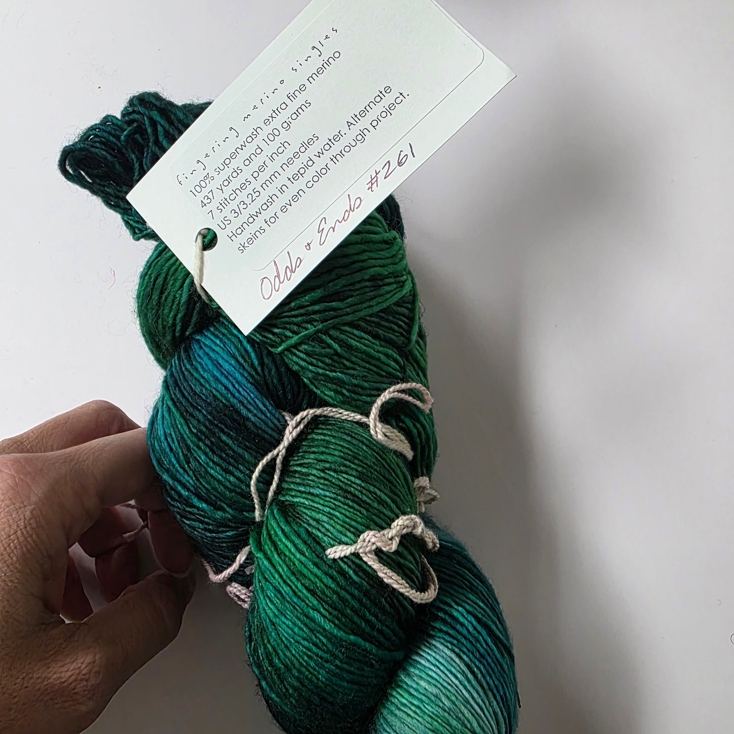 Sundara Yarn Sport Merino - inspired by monet