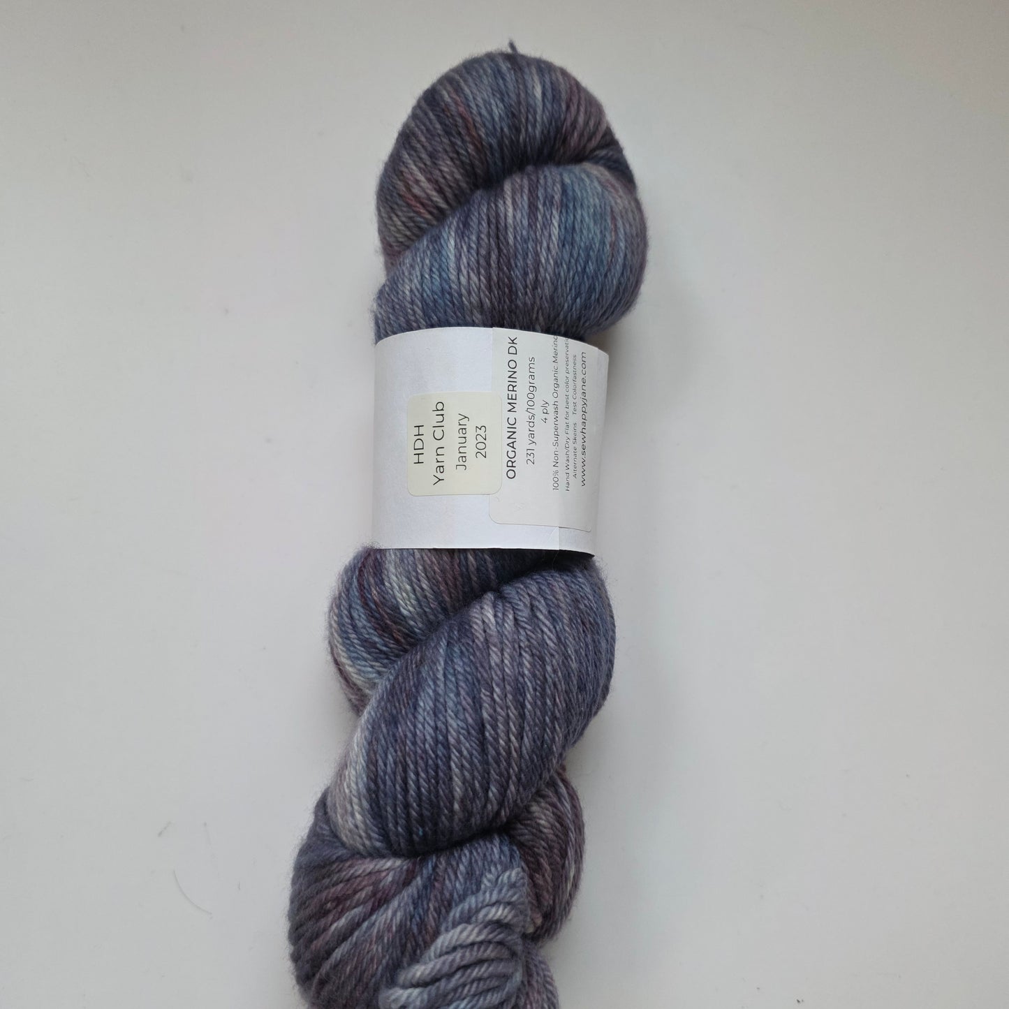 Sew Happy Yarn HDYH Yarn Club - Organic Merino DK Yarn