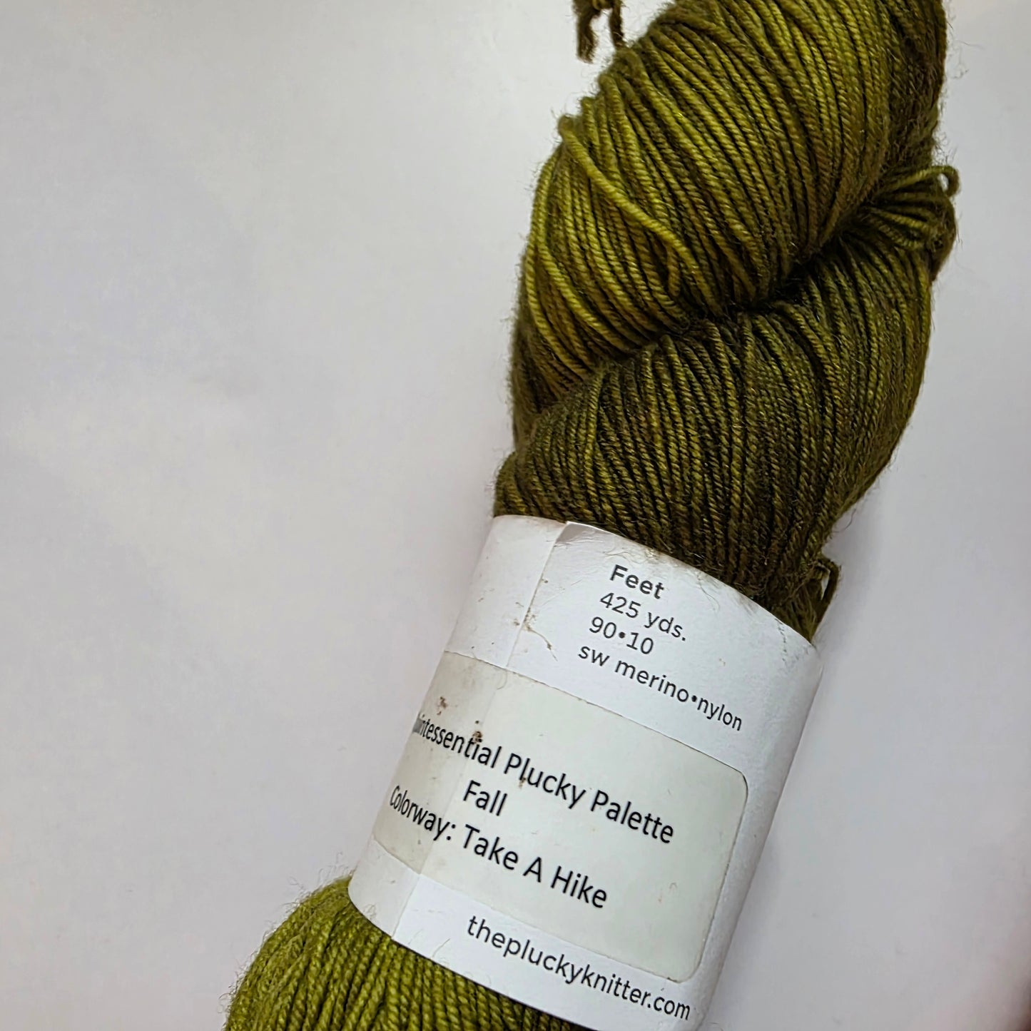 Plucky Knitter Feet sock fingering