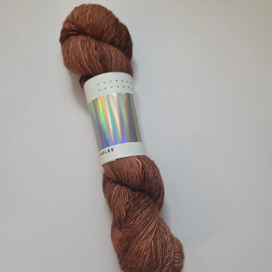 Hedgehog fibres skinny single Sock