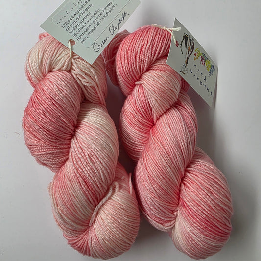 Sundara Yarn Extra Fine Fingering Merino- queen elizabeth