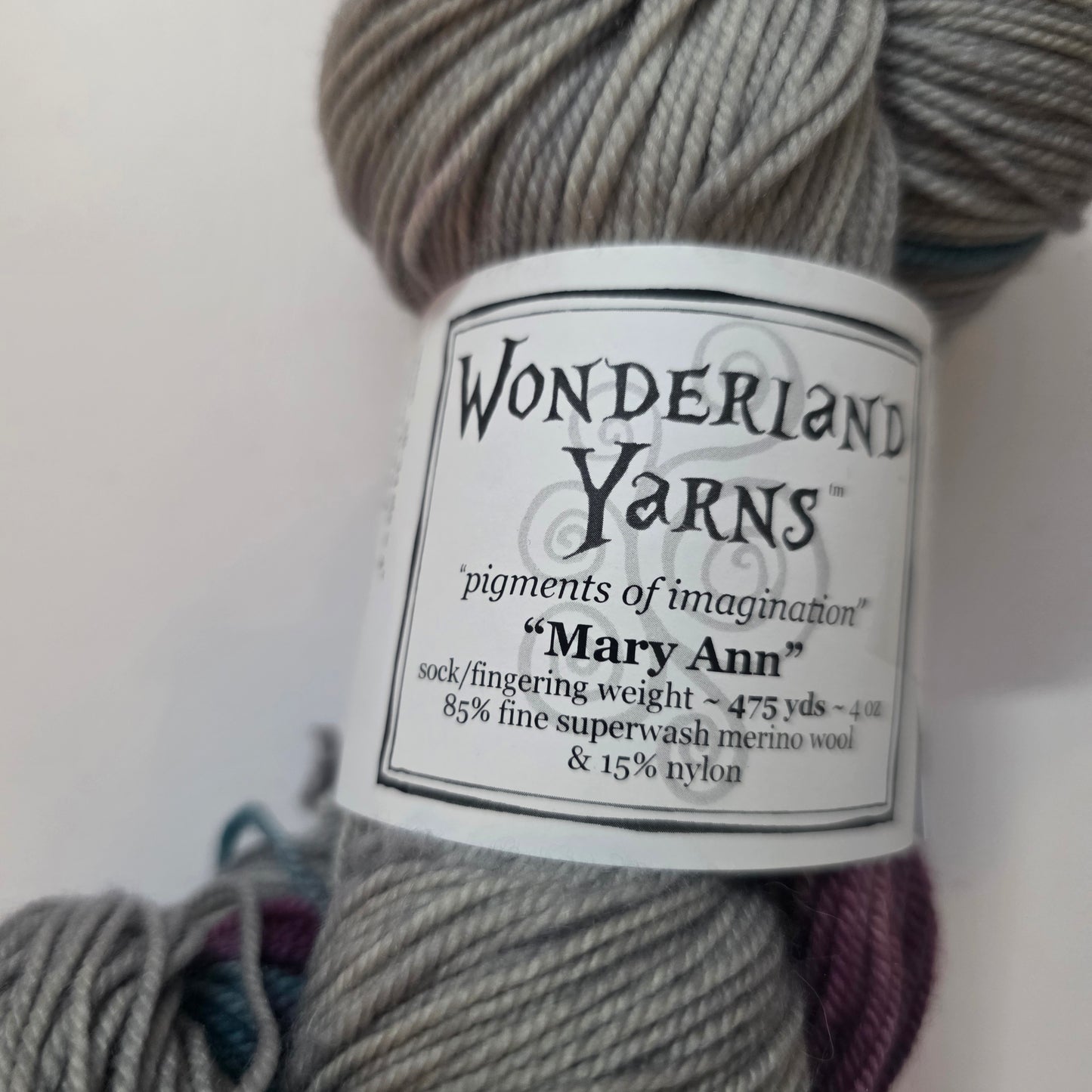 Wonderland Yarns Mary Ann sock