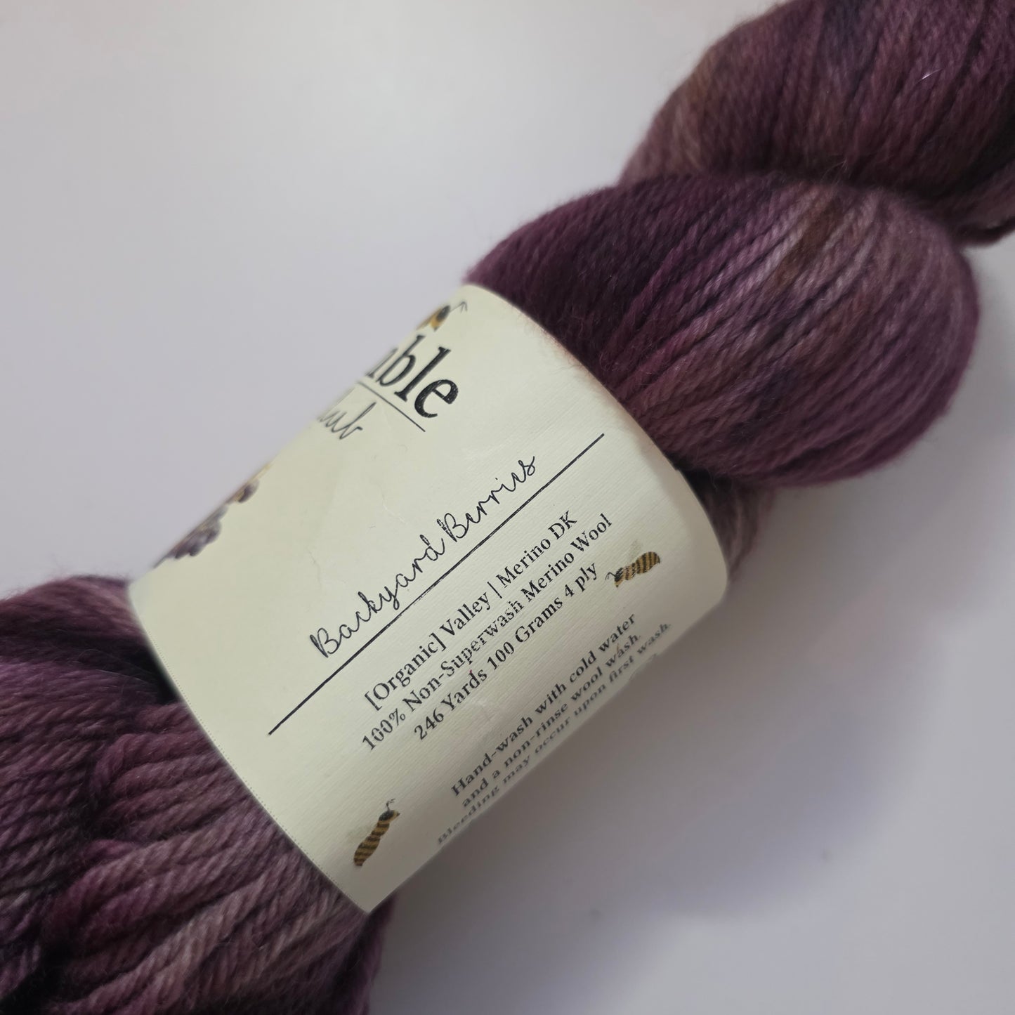 Ash & Bumble Organic Valley Merino DK